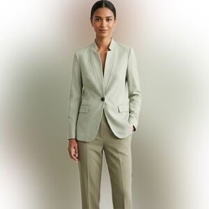 Zara Inverted Lapel Blazer